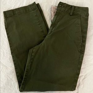 UNIQLO olive green pants